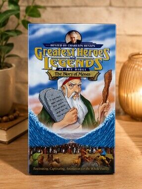 Greatest Heroes & Legends of the Bible: The Story of Moses VHS (1998)